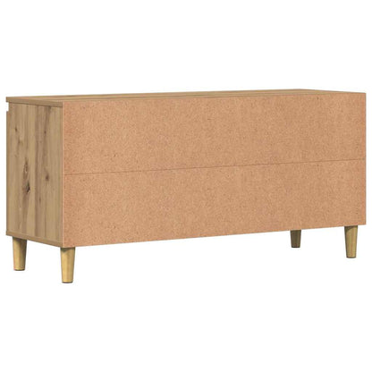 TV Cabinet Artisan Oak 102x35x50 cm Engineered Wood