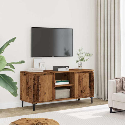 TV Cabinet Old Wood 102x35x50 cm Engineered Wood