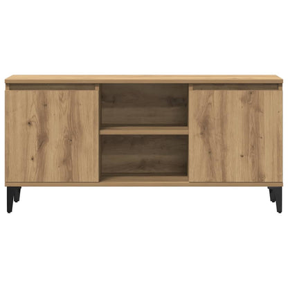 TV Cabinet Artisan Oak 102x35x50 cm Engineered Wood