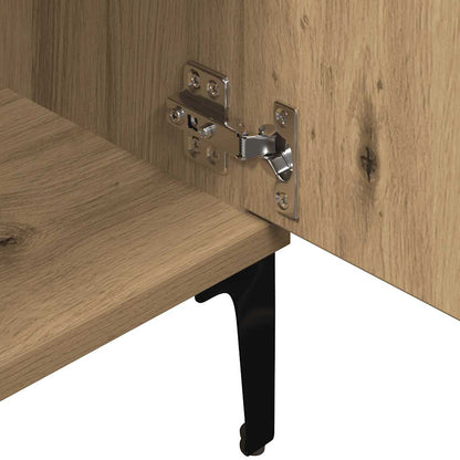TV Cabinet Artisan Oak 102x35x50 cm Engineered Wood