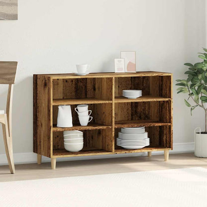 Sideboard Old Wood 103.5x35x70 cm Engineered Wood
