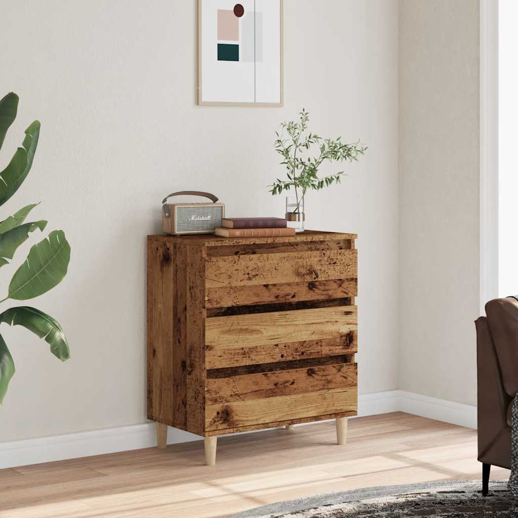 Sideboard Old Wood 60x35x70 cm Engineered Wood