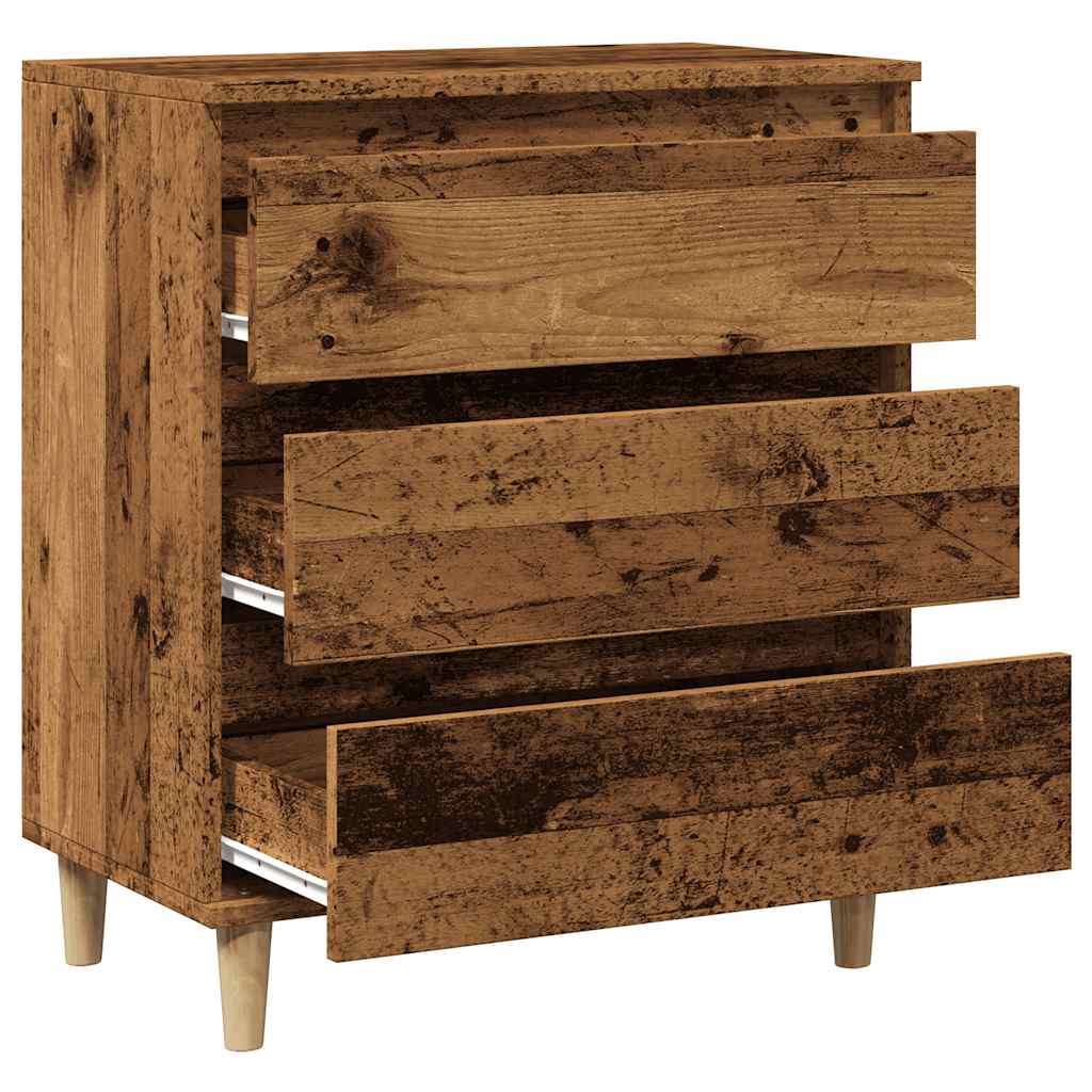 Sideboard Old Wood 60x35x70 cm Engineered Wood
