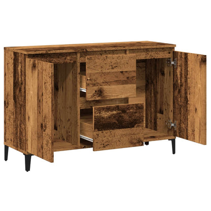 Sideboard Old Wood 102x35x70 cm Engineered Wood