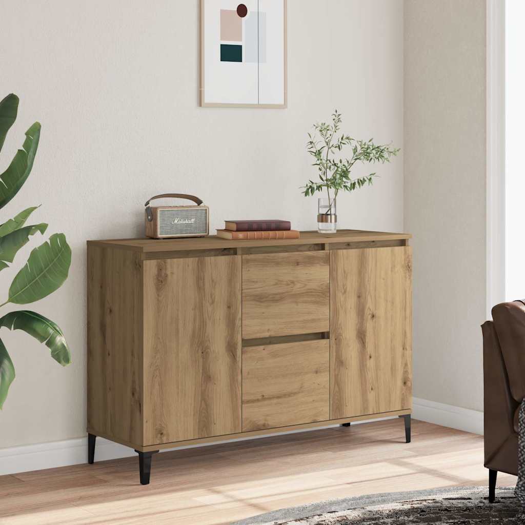 Sideboard Artisan Oak 102x35x70 cm Engineered Wood