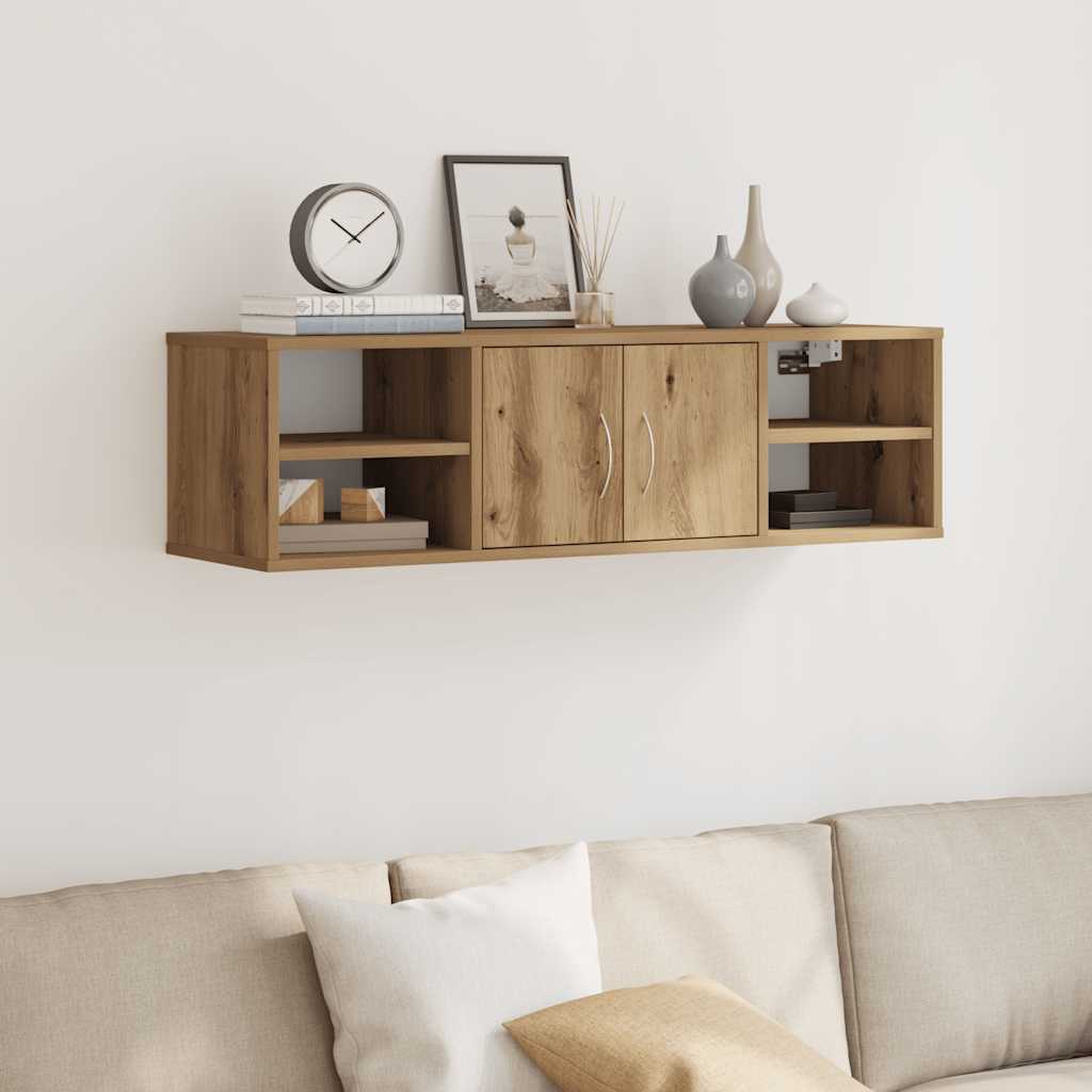 Wall Cabinet Artisan Oak 101x30x29 cm Engineered Wood