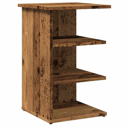 Sideboard Old Wood 35x35x55 cm Engineered Wood