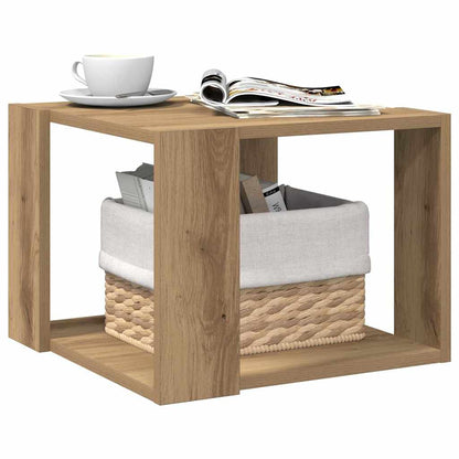 Coffee Table Artisan Oak 40x40x30 cm Engineered Wood