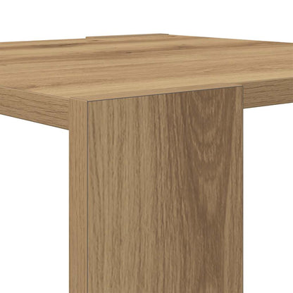 Coffee Table Artisan Oak 40x40x30 cm Engineered Wood
