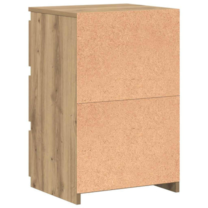 Bedside Cabinets 2 pcs Artisan Oak 40x35x62.5cm Engineered Wood