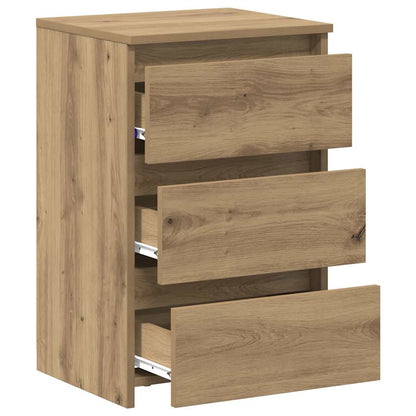 Bedside Cabinets 2 pcs Artisan Oak 40x35x62.5cm Engineered Wood
