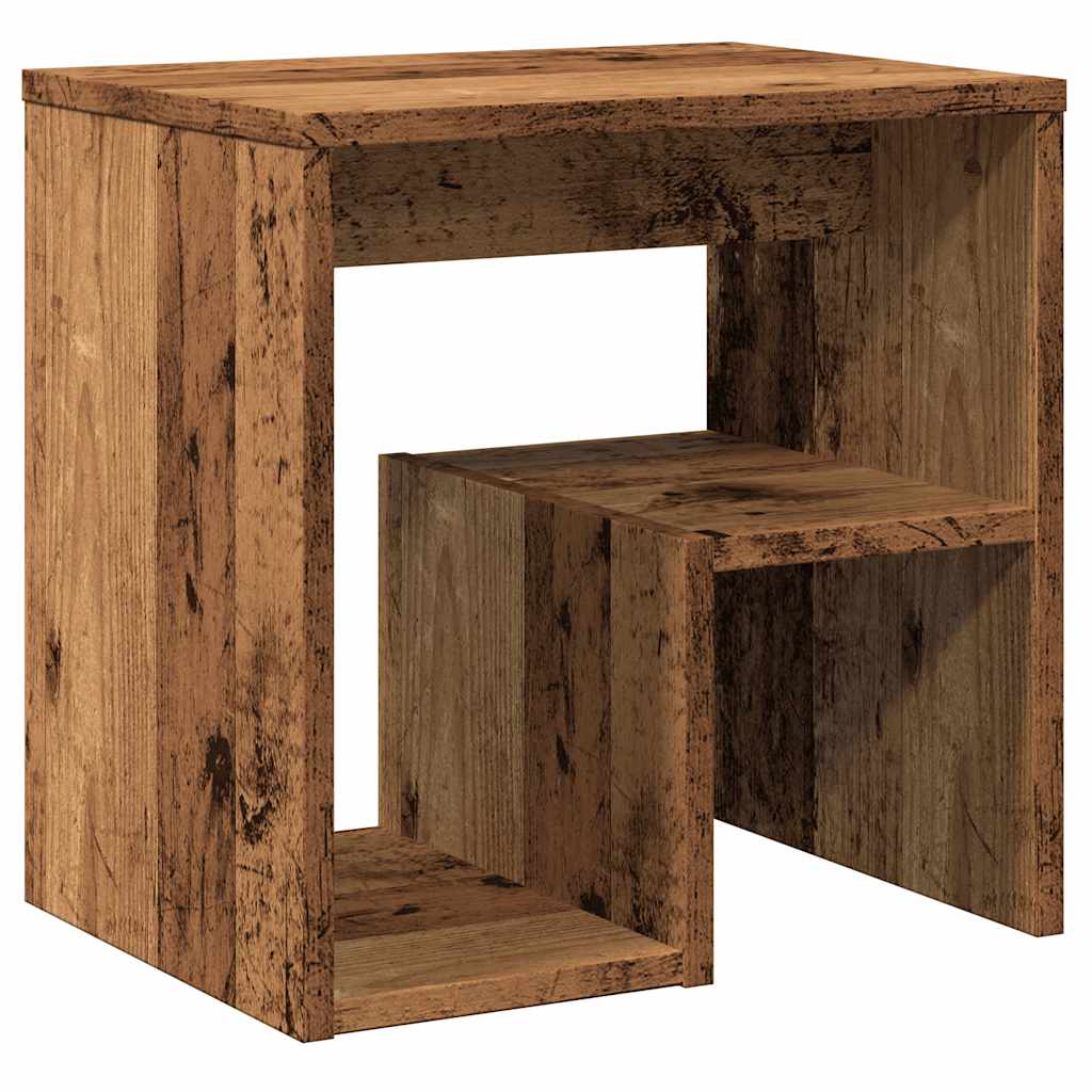 Bedside Cabinets 2 pcs Old Wood 40x30x40 cm Engineered Wood