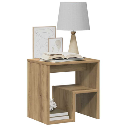 Bedside Cabinets 2 pcs Artisan Oak 40x30x40 cm Engineered Wood