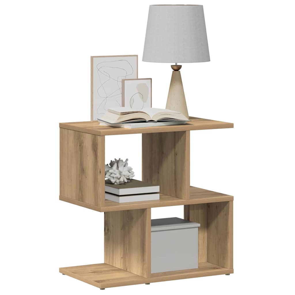 Bedside Cabinets 2 pcs Artisan Oak 50x30x51,5 cm Engineered Wood