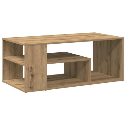 Coffee Table Artisan Oak 100x50x40 cm Engineered Wood