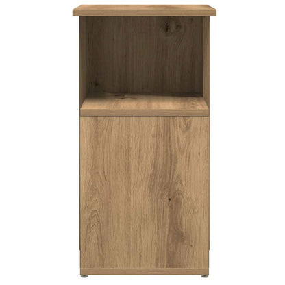 Side Table Artisan Oak 36x30x56 cm Engineered Wood