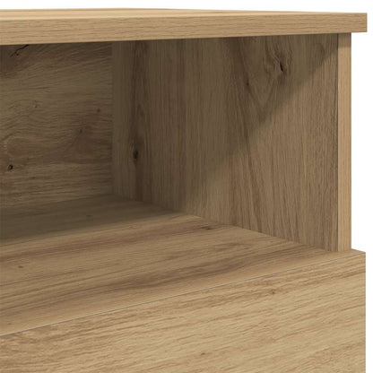Bedside Cabinets 2 pcs Artisan Oak 50x32x60cm Engineered Wood