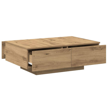 Coffee Table Artisan Oak 90x60x31 cm Engineered Wood