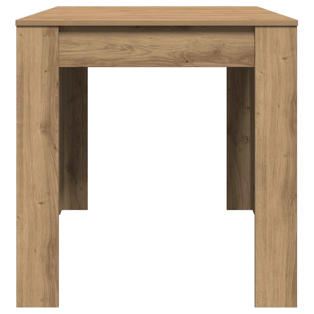 Dining Table Artisan Oak 140x74.5x76 cm Engineered Wood