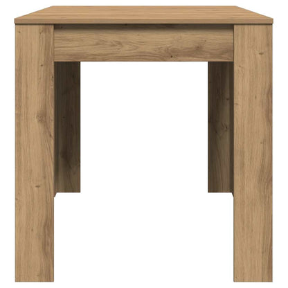 Dining Table Artisan Oak 140x74.5x76 cm Engineered Wood