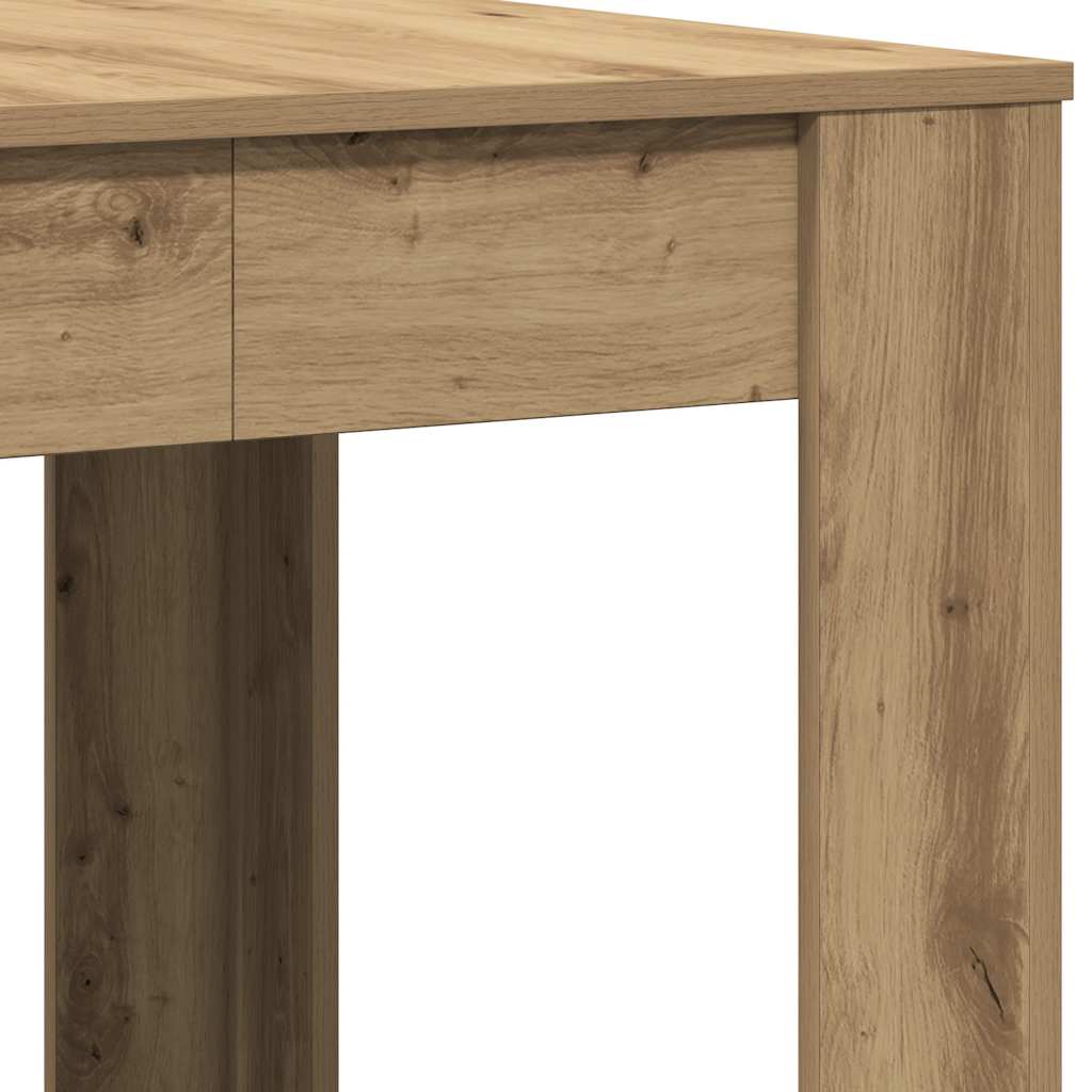 Dining Table Artisan Oak 140x74.5x76 cm Engineered Wood