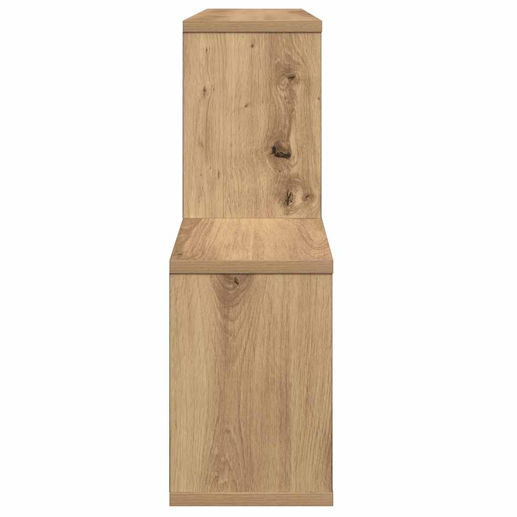 Wall Shelf Artisan Oak 100x18x53 cm Engineered Wood