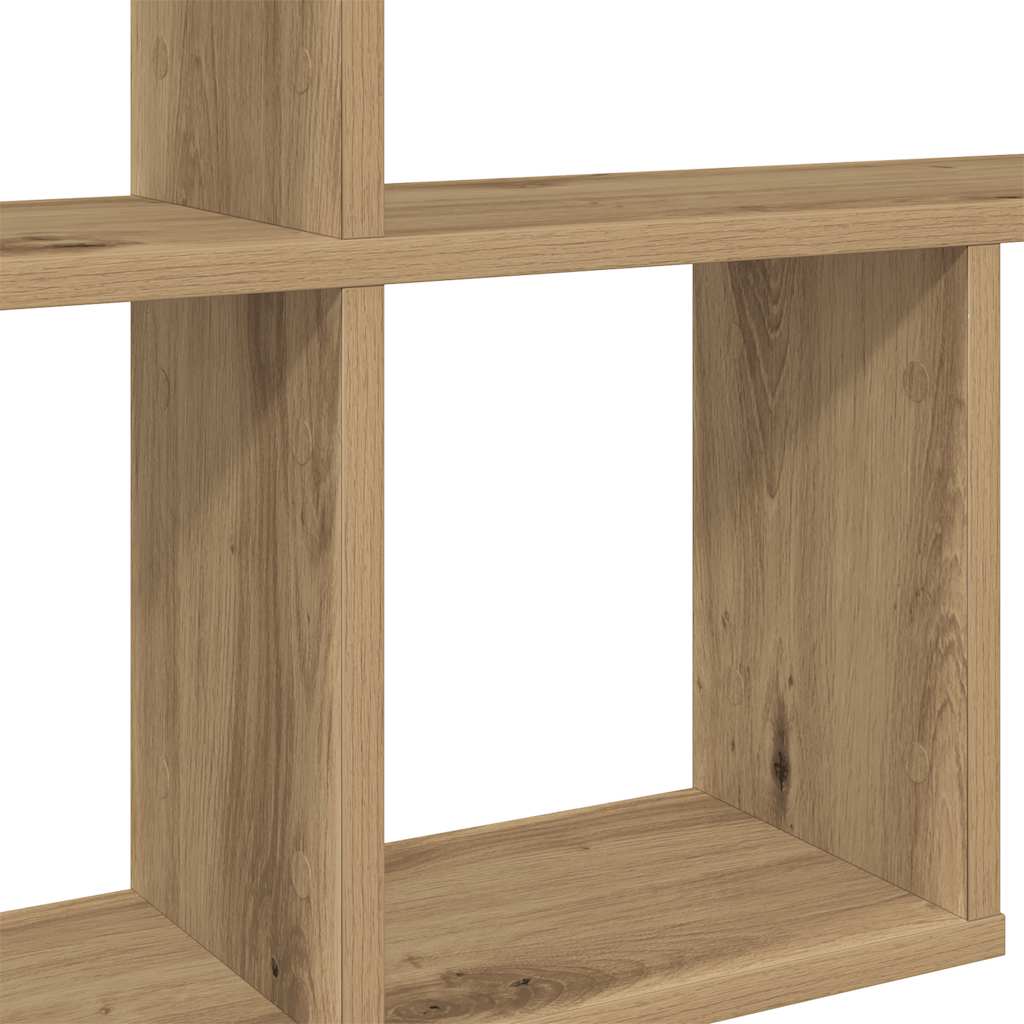 Wall Shelf Artisan Oak 100x18x53 cm Engineered Wood