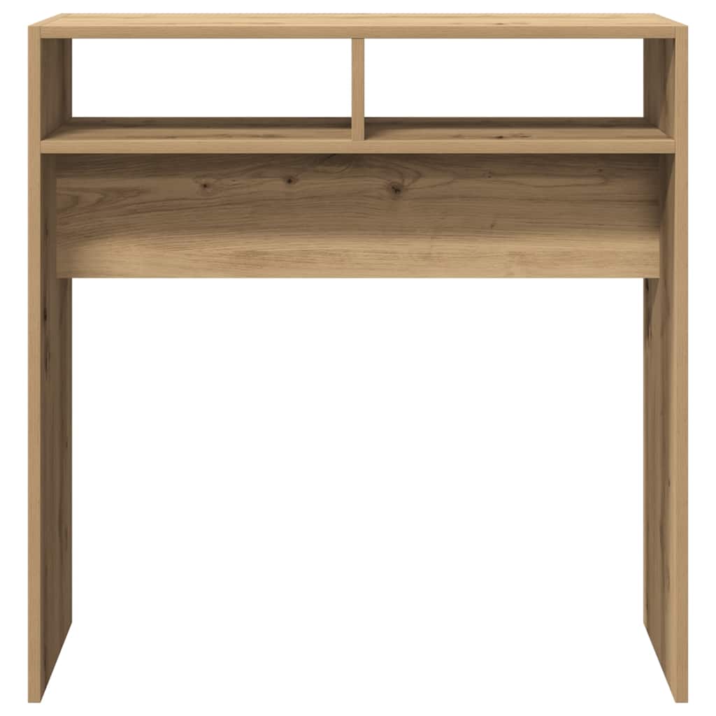 Console Table Artisan Oak 78x30x80 cm Engineered Wood