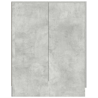 Washing Machine Cabinet Concrete Grey 70,5x71,5x91,5 cm
