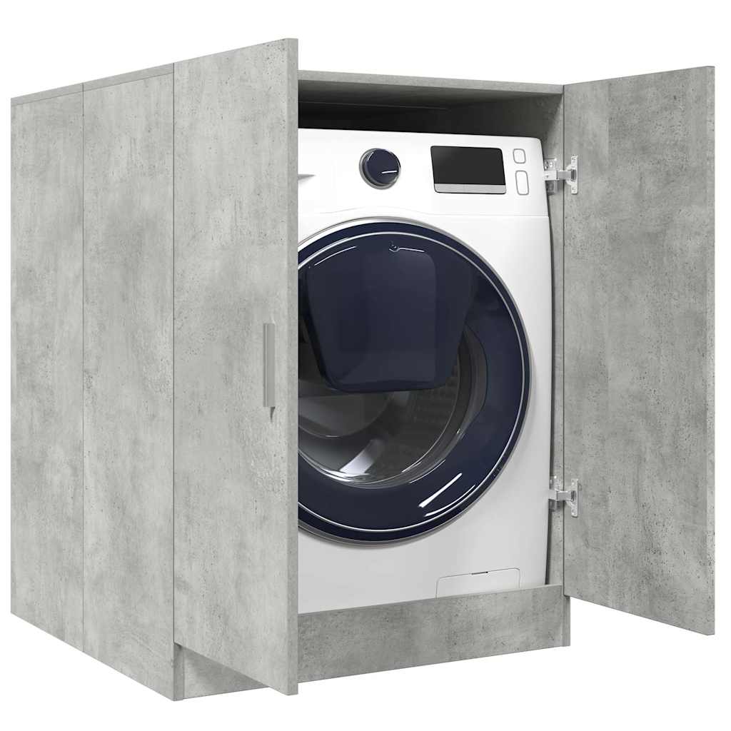 Washing Machine Cabinet Concrete Grey 70,5x71,5x91,5 cm