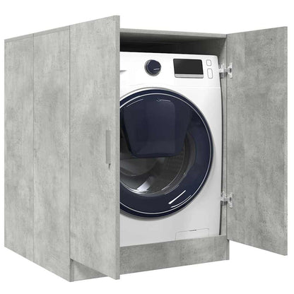 Washing Machine Cabinet Concrete Grey 70,5x71,5x91,5 cm