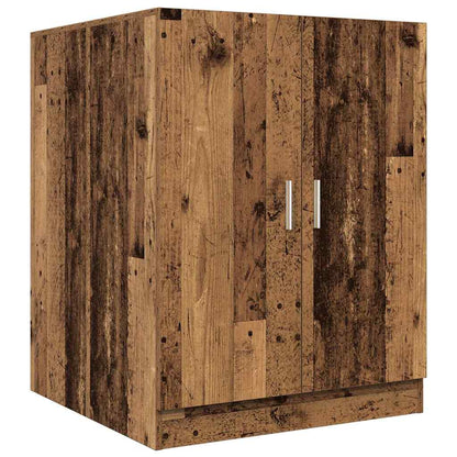Washing Machine Cabinet Old Wood 70,5x71,5x91,5 cm