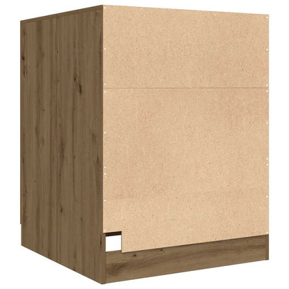 Washing Machine Cabinet Artisan Oak 70,5x71,5x91,5 cm