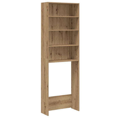 Washing Machine Cabinet Artisan Oak 64x24x190 cm