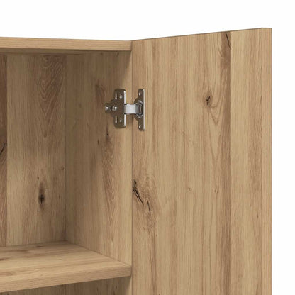 Washing Machine Cabinet Artisan Oak 64x25,5x190 cm