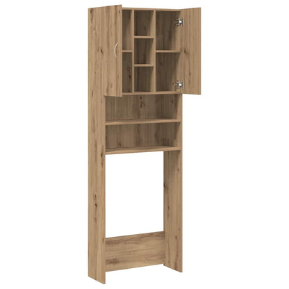 Washing Machine Cabinet Artisan Oak 64x25,5x190 cm