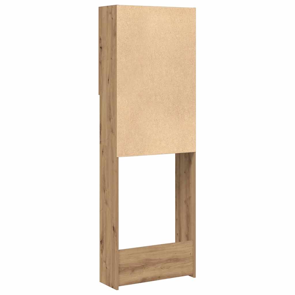 Washing Machine Cabinet Artisan Oak 64x25,5x190 cm