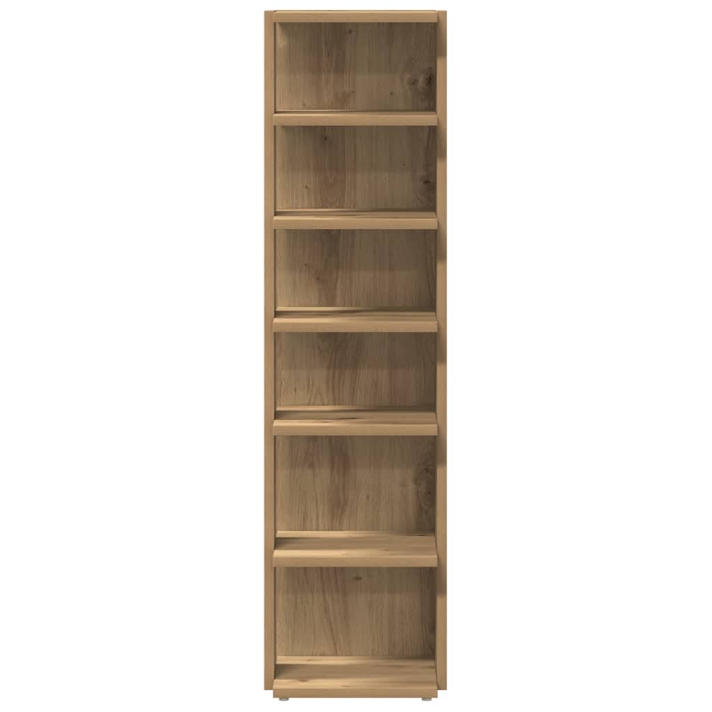 Shoe Cabinets 2 pcs Artisan Oak 28x27x102 cm Engineered Wood