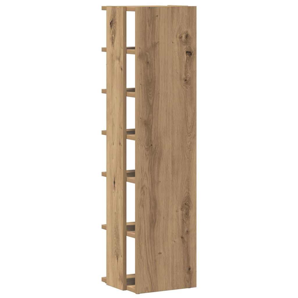 Shoe Cabinets 2 pcs Artisan Oak 28x27x102 cm Engineered Wood