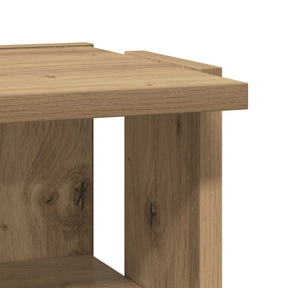 Shoe Cabinets 2 pcs Artisan Oak 28x27x102 cm Engineered Wood