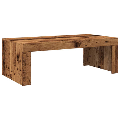Coffee Table Old Wood 102x50x35 cm Engineered Wood