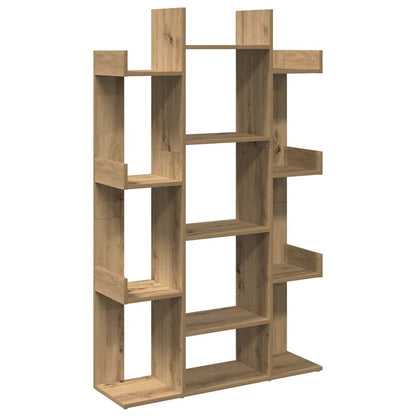 Book Cabinet Artisan Oak 86x25,5x140 cm Engineered Wood