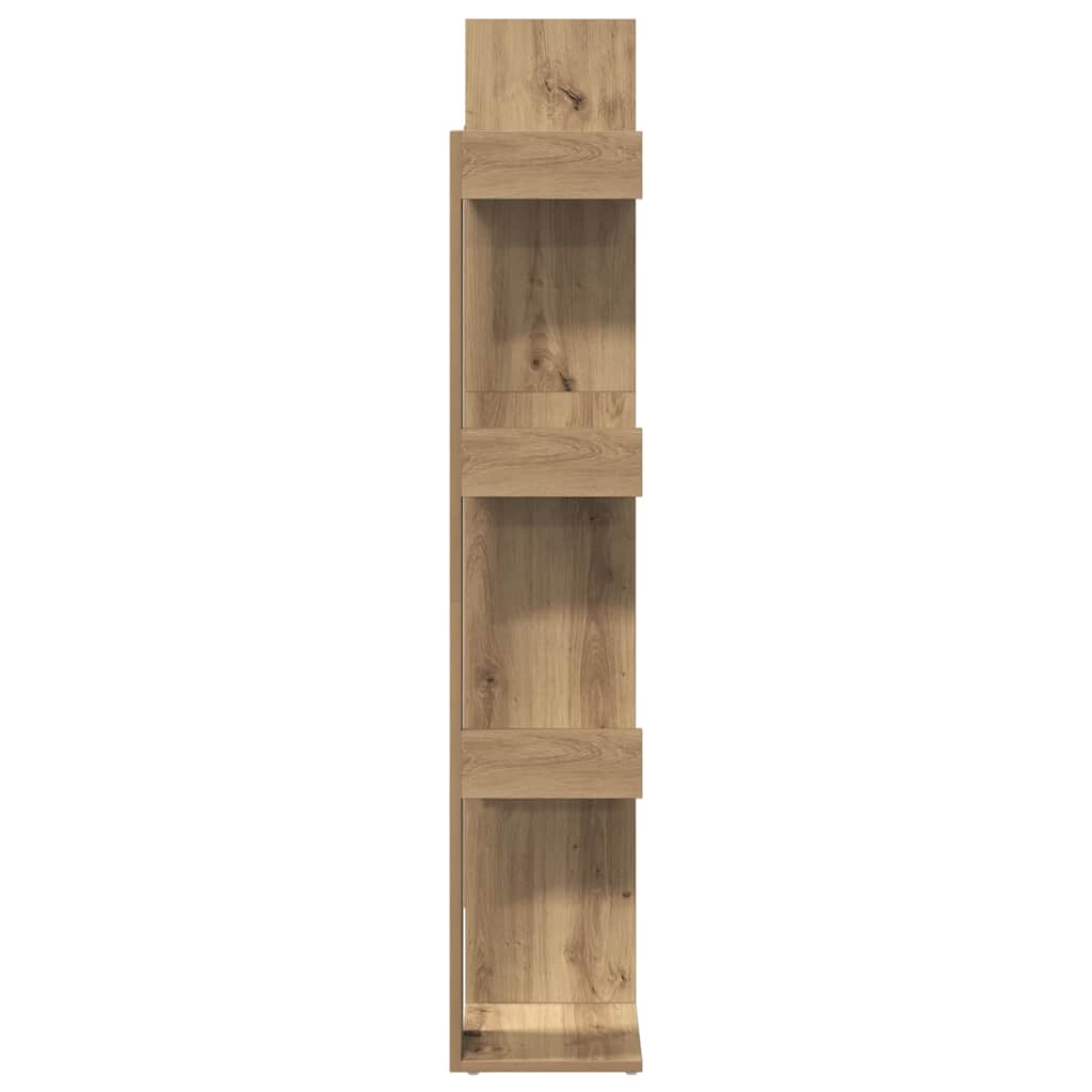 Book Cabinet Artisan Oak 86x25,5x140 cm Engineered Wood