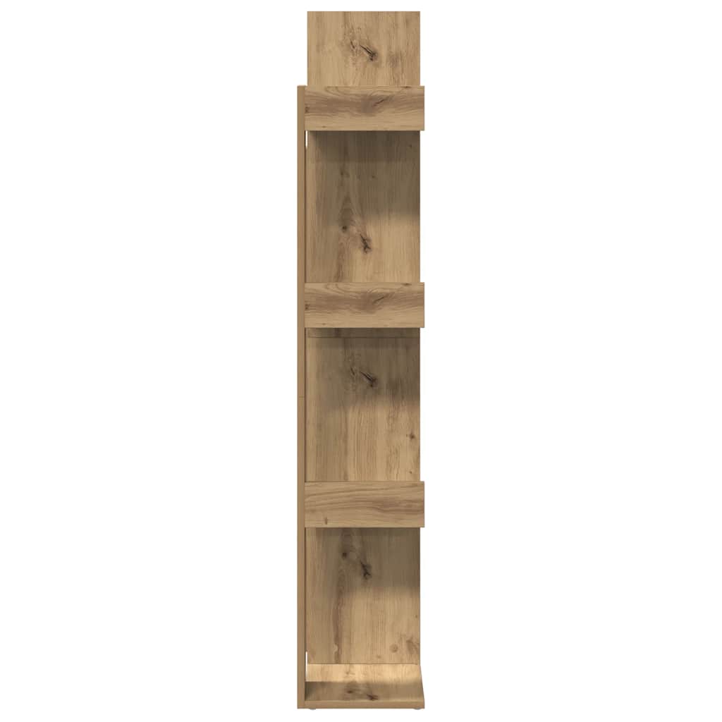 Book Cabinet Artisan Oak 48x25,5x140 cm Engineered Wood