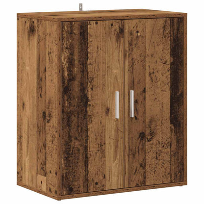 Shoe Cabinet Old Wood 60x35x70 cm Engineered Wood