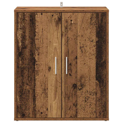 Shoe Cabinet Old Wood 60x35x70 cm Engineered Wood