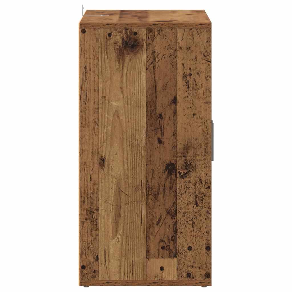 Shoe Cabinet Old Wood 60x35x70 cm Engineered Wood