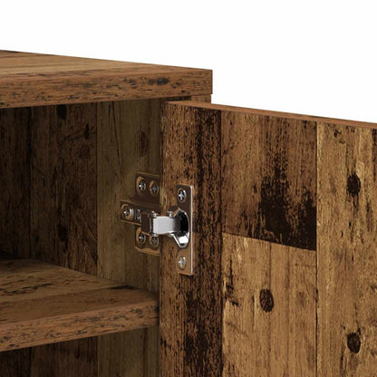 Shoe Cabinet Old Wood 60x35x70 cm Engineered Wood