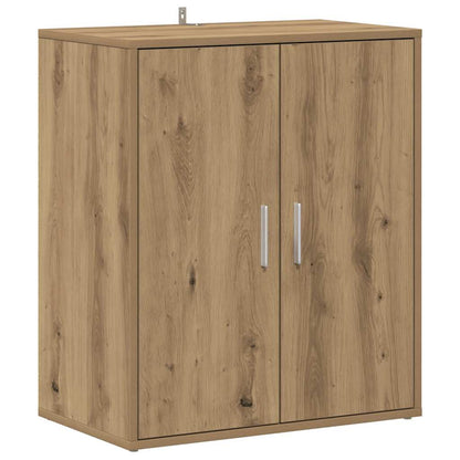 Shoe Cabinet Artisan Oak 60x35x70 cm Engineered Wood