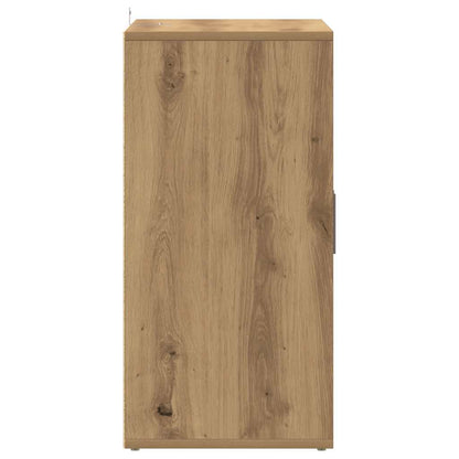 Shoe Cabinet Artisan Oak 60x35x70 cm Engineered Wood